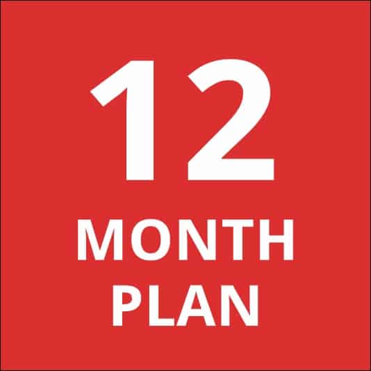 12 Month Cpanel Hosting. That’s £1 Per Month
